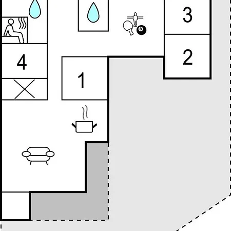 بيت للعطل 4 Bedroom Amazing In